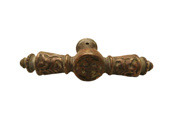Antiker Jugendstil Fenstergriff aus Messing FG0573