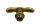 Antike Jugendstil Briefklappe aus Messing BK0255