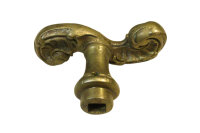 Antike Jugendstil Briefklappe aus Eisen BK0350