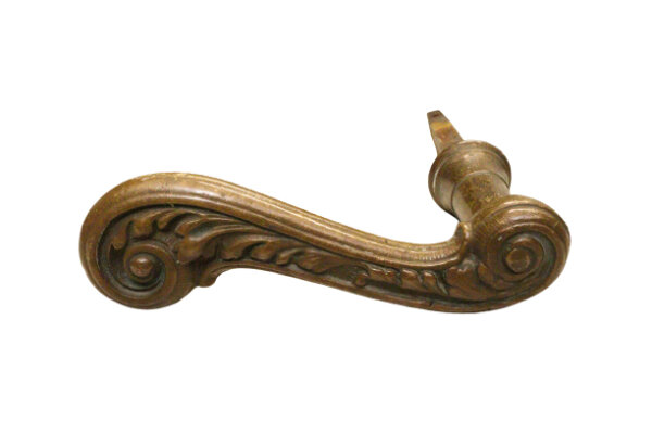 Antiker Gründerzeit Türgriff aus Messing GE0520