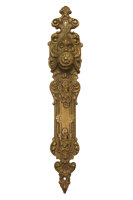 Antikes Gründerzeit  Türschild aus Messing ES0052