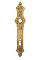 Antikes Gründerzeit  Türschild aus Messing ES0066