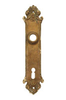 Antikes Gründerzeit  Türschild aus Messing ES0129