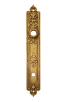Antikes Gründerzeit  Türschild aus Messing ES0222