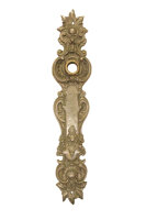 Antikes Gründerzeit  Türschild aus Messing ES0224