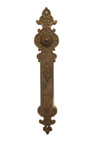 Antikes Gründerzeit  Türschild aus Messing ES0309