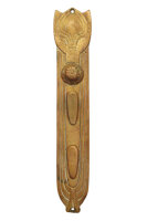Antikes Jugendstil  Türschild aus Messing ES0359