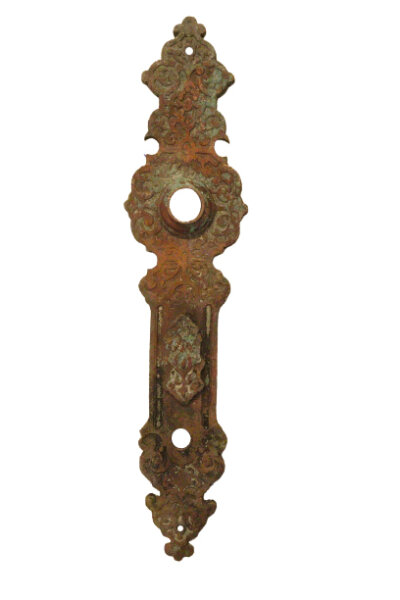 Antikes Gründerzeit  Türschild aus Messing ES0395