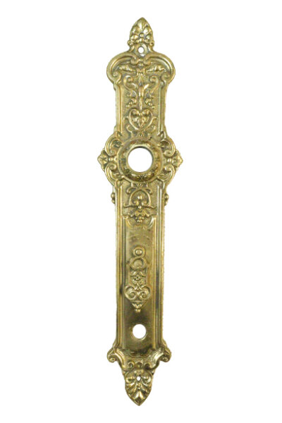 Antikes Gründerzeit  Türschild aus Messing ES0416