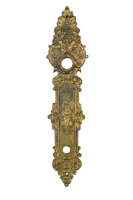 Antikes Gründerzeit  Türschild aus Messing ES0430