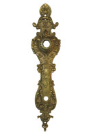 Antikes Gründerzeit  Türschild aus Messing ES0443
