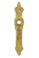 Antikes Gründerzeit  Türschild aus Messing ES0445