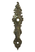 Antikes Gründerzeit  Türschild aus Messing ES0451