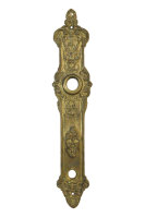 Antikes Gründerzeit  Türschild aus Messing ES0479