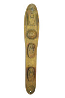 Antikes Jugendstil  Türschild aus Messing ES0484