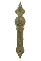 Antikes Gründerzeit  Türschild aus Messing ES0487