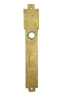 Antikes Jugendstil Türschild aus Messing ES0590