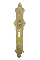 Antikes Gründerzeit Türschild aus Messing ES0620
