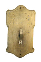 Antikes Jugendstil Klingelbrett aus Holz KB0043