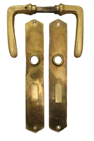 Antiker Bauhaus Türbeschlag aus Messing TB0997