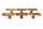 Antiker Bauhaus Fenstergriff aus Messing FG0132