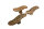 Antiker Bauhaus Fenstergriff aus Messing verchromt FG0277